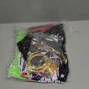 Gionforsy 80s 90s Outfit for Women, Hip Hop Rapper Costume Accessories Baseball Jersey Shirt Bucket Hat Yoga Pants Gold Chain (X-Large, Green)