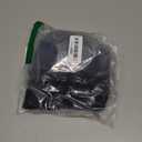 OEAK Womens Deep V Bras Comfortable Support Push Up Bralettes Low Cut no Underwire Bra Plunge Seamless Tshirts Bras (Black, XL)