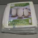 Sherika 12Pack Winter Plants Covers Freeze Protection, 32x47in 2.65OZ/yd² Frost Cloths for Outdoor Plants with Drawstring, Reusable Frosts Blankets for Outdoor plants, Garden& Village Planting, Animal