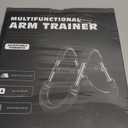 Twister Arm Trainer, Adjustable Chest Workout Equipment for Men & Women, Home Gym Strength Trainer, Muscle Builder & Strength Training for Arms, Chest (Red, 40-90lb)