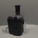 Hamilton Beach HealthSmart Compact Juice Extractor - 67500: 400W Juicer Machine, Dishwasher-Safe, 1-Speed, Black