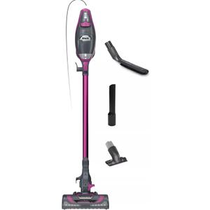Shark HV371 Rocket Pro DLX Corded Stick, Removable Hand Vacuum, Advanced Swivel Steering, XL Cup, Crevice Tool, Upholstery Tool & Anti-Allergen Dust Brush, Fuchsia, Capacity