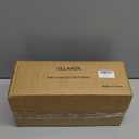 2-in-1 Pre-Seasoned Cast Iron Dutch Oven Pot with Lid as Skillet, Grill Pan, with Lid Lever, Dual Loop Handles, Oval Heavy Dutch Oven for Bread Baking, Frying, Camping, BBQ, 3.8 QT Black