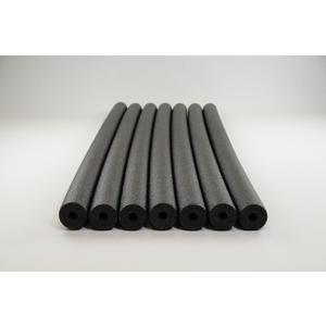 Pool Swim Noodle, FixFind 12 Pack 1,5 Inch Hollow Foam Pool Swim Noodle, Bright Foam Noodles for Swimming, Floating and Craft Projects (Black)