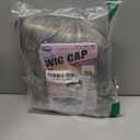 TISHINING Grey Wigs for White Women Medium Length Layered Silver Gray Wavy Wig with Bangs Natural Looking Heat Synthetic Side Part Salt and Pepper Wigs for Women