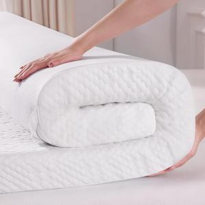 2 Inch King Size Mattress Topper with Tencel Cover, Gel Infused Swirl Memory Foam Bed Topper, Ventilated Mattress Pad for Back Pain, Pressure Relief, Adjustable Straps, CertiPUR-US Certified