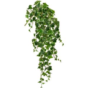 Hollyone Artificial Hanging Plants 36" Fake Ivy Vine Faux Ivy Leaves Hanging Plant Greenery for Wall House Room Patio Indoor Outdoor Home Shelf Office Wedding Decor (Medium-1 Pack, Medium-style 1)