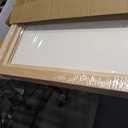 Large Framed Beige Cream Abstract Vertical Wall Art for Hallway, 2 Piece, 20"W x 60"H x 2Pcs