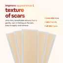 2 x AllSett Health Silicone Sheets for Scars, Post Surgery, Tummy Tuck, C-Section Recovery, Keloid Bump Removal, Stretch Marks Removal (6 Inch x 1.6 Inch), Pack of 6