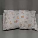 Toddler Pillow with Pillowcase - 13x18 My Little Dreamy Kids Travel Bed Pillows for Sleeping, Organic Cotton Small Pillowcase, Soft & Breathable, Machine Washable, Toddlers 2-5 years old (Safari Echo)