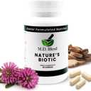 Natures Biotic Berberine Supplement for Daily Wellness Support with Blend of Oregano, Garlic, Vitamins C & B6, Magnesium, and Zinc, 90 Capsules (Pack of 1)