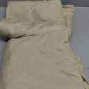 Cal King Size 4 Piece Sheet Set - Comfy Breathable & Cooling Bed Sheets Set - Hotel Luxury Bedding for Women, Men, Kids, Teens, Boys & Girls - Deep Pockets and Wrinkle Free - Tan (Heathered Sheets)