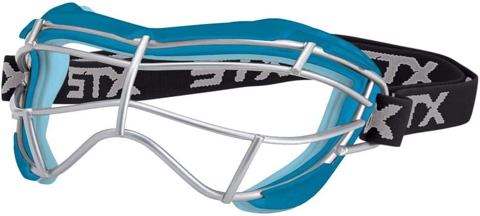 STX Lacrosse Focus-S Goggle (Capri/Ice Blue)