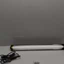 T8 10.0 UVB Reptile Light Fixture UVB Bulb Lighting Combo Kit, HO 17W UVB Light for Reptiles Terrarium Hood with Reptile UVB Light Bar UVB Tube Light Lamp Desert for Bearded Dragon Turtle Tank, 24Inch