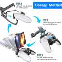 OIVO PS5 Controller Phone Mount Clip, Mobile Gaming Clip Cell Phone Stand Holder Replacement for PlayStation 5 Dualsense Controller Remote Play