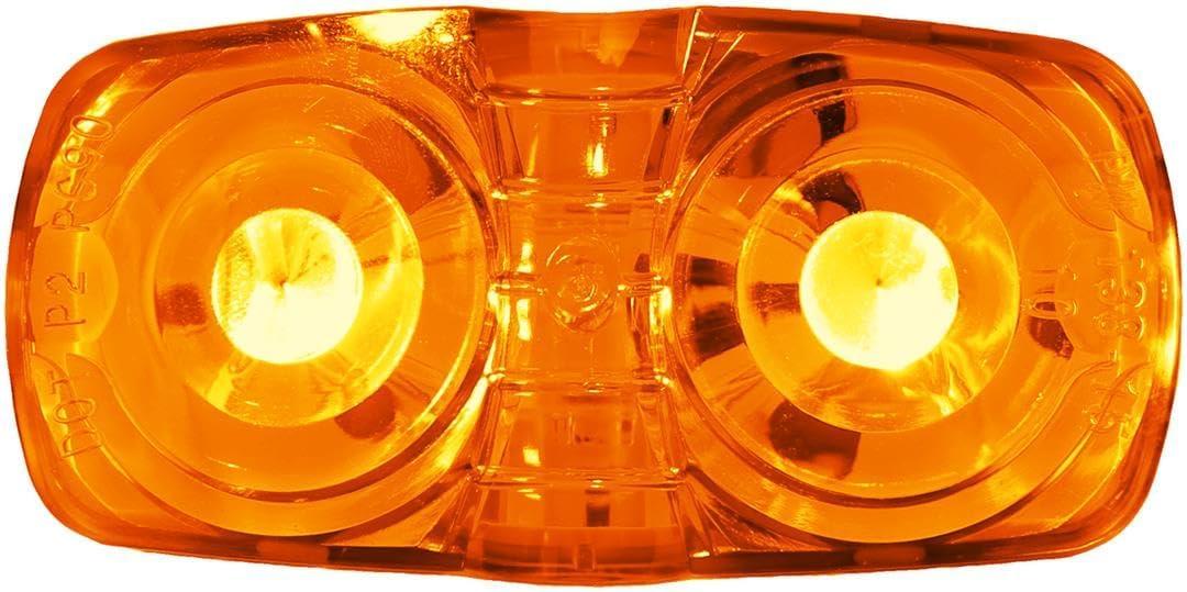 Peterson Manufacturing V38A Led Marker/Clearance Pc Double Bulls-Eye