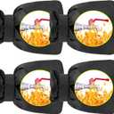 2 x Ponpon Outdoor Faucet Cover for Winter, 6.3" W x 9" H Garden Faucet Socks for Freeze Protection, Reusable Waterproof Thickened Outside Yard Insulated Spigot Cover (4)