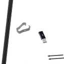 Galaxy Z Fold 6/5 S Pen Fold Edition Z Fold 5 Slim S Pen for Samsung Galaxy Z fold 6 S Pen Fold 5 (EJ-PF946BBEGUS) Stylus Pen Replacement with Tips/Nibs + Type-C Convertor(Black)