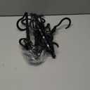 HOUSE DAY Black Magic Space Saving Hangers 10 Pack, Premium Smart Hanger Hooks, Sturdy Cascading Hangers with 5 Holes for Heavy Clothes, Closet Organizers and Storage, College Dorm Room Essentials