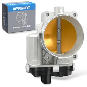 Marsram Electronic Throttle Body Fit for 2009-2015 Chevy Tahoe Silverado Suburban Corvette Express, GMC Sierra Yukon Envoy Savana, Cadillac Escalade 4.8/5.3/6.0/6.2L OE: 12601387 12629992 217-3151