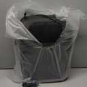 Up & Down Shiatsu Back Massage with Heat External Adjustable Cushion Pad, 3D Kneading Massage Pillow for Lower Back, Neck, Shoulder, Leg Pain Relief Deep Tissue for Office, Chair & Home (Black)