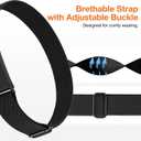Stretchy Nylon Arm Band, Soft Breathable Elastic Adjustable Bicep Band with Case Compatible with Whoop 5.0