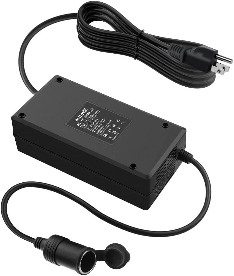 ALITOVE AC to DC Converter 110V to 12V 20.8A 250W Car Plug to Wall Plug Adapter 120V AC to DC 12 Volt 20A 15A 10A Power Supply Adapter for Car Refrigerator Tire Inflator Vacuum Cleaner