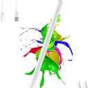 Stylus Pen for iPad 2018-2021 Luntak Active ipad Pencil with Palm Rejection and Tilt for iPad 6/7/8/9,iPad Pro 11/12.9,iPad Mini 5/6,iPad Air 3/4/5-Sliver