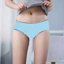 Teen Girls Underwear for 12 Pack Cotton Briefs (L, Multicolor, 8-16Years)