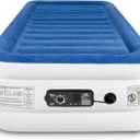 SoundAsleep CloudNine Series Raised Twin XL Air Mattress, Dual Smart Pumps | Dual smart pumps maintain firmness all night with 3 settings; SureGrip bottom helps create a stable guest bed for one sleeper