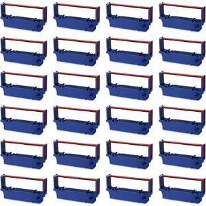 SP700 MYCARTRIDGE Compatible Ink Ribbon Replacement for Star SP-700 SP700 RC700 SP700BR RC700BR SP712 SP712R SP717 SP742R SP747 SP740 Printer Ribbon (Black/Red 24-Pack) SP700