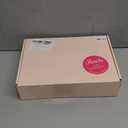 REECHO 11" Short Bob Wig with bangs Synthetic Hair for White Black Women Color: Linen