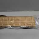 LazBlinds No Drill Cordless Bamboo Roman Shades, 28" W × 64" H, Brown