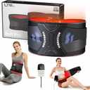LTW Upgraded 210 LEDs Red Light Therapy Belt for Pain Relief, 49" x 9" | 5 Light Intensity × 4 Vibration × 4 Pulse Levels | 660nm & 850nm Near-Infrared Wrap | Plug-In | Adjustable Straps