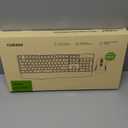 seenda Wireless Bluetooth Keyboard and Mouse Combo, COE200 Ergonomic Wireless Keyboard Mouse with Wrist Rest, Multi-Device Connection, Full-Size, Compatible for Computer/Laptop/Mac/MacBook, Black