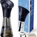 Upgraded Ear Wax Removal with One-Piece Waste Tank, Safe Ear Cleaner with Water Temperature Sensor, Effective Ear Irrigation Kit, IPX7, Semi-Transparent