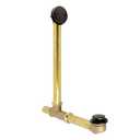 Kingston Brass DTT2165 21" Tip-Toe Tub Waste and Overflow Drain, 20 Gauge, Oil Rubbed Bronze