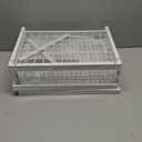 bukfen Under Sink Organizer, Pull Out Home Organizers 2-Tier Slide Out Sliding Shelf Under Cabinet Storage Multi-Use for Under Kitchen Bathroom Sink Organizers and Storage,White,2 Pack