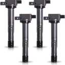 ENA Ignition Coil Pack Set of 4 Compatible With Honda Accord Civic SI CRV Crosstour Acura ILX 2008 2009 2010 2011 2012 2013 2014 2015 2.4 Coils for UF602 E1102 522074 30520R40007 C1662