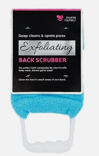 Jacent Back Scrubber Rag  Blue