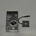 GE USB-C to Dual HDMI Adapter 4K @60hz, Type C to HDMI Converter, Display, Splitter and USB C Pass-Through Supports Extended Display of Dual Monitors, for Laptop, Desktop, Tablet, Gray, 81661