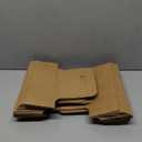 Lawei 50 Pack 2 Cup Kraft Drink Carrier with Handle, 2 or 4 Cup Carrier Disposable Paperboard Beverage Cup Holder for Hot Cold Drinks, Take Out Cup Carriers to Go Coffee Cup Holder for Food Delivery