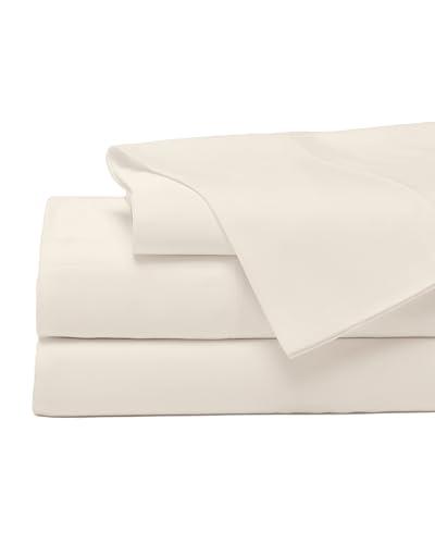 Cozy Earth Luxury Bed Sheet Set - 100% Viscose from Bamboo Fabric, Ultra-Soft & Breathable, Fits Regular & Deep Pocket Mattresses up to 20" - 4 Pieces Queen Sheet Set Oat