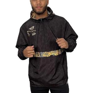 Champion Savinthebees Black Honeycomb Anorak (Small-Medium)