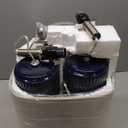 PoKat 27.5'' Tall Table Lamps for Living Room Set of 2, Ceramic Bedroom Lamps for Night Stands, Modern Bedside Lamps for Bedroom Living Room, Nightstand Lamps for Side End Table Hallway, (Dark Blue - 27.5'' Ceramic Lamps)