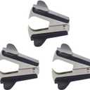 ZZTX Staple Remover Staple Puller Removal Tool for School Office Home 3 Pack