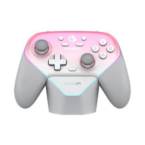 GameSir Super Nova Wireless Gaming Controller for PC/Switch/Switch 2/iOS/Android, 1000Hz Polling Rate, Hall Effect Stick & Trigger, Rubberized Grips, RGB Lighting, 1000mAh - Pink