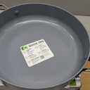 GreenPan Valencia Pro Hard Anodized Healthy Ceramic Nonstick 4.5QT Saute Pan Jumbo Cooker with Lid, PFAS-Free, Induction, Dishwasher Safe, Oven Safe, Gray, 4.4 Quarts