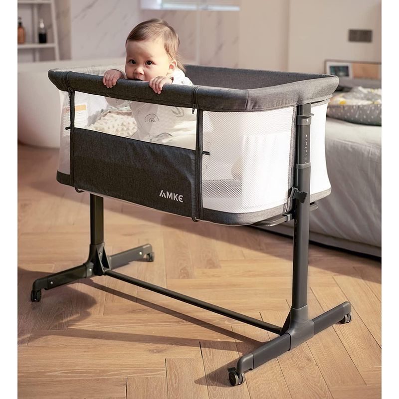 【取り置き中】babythree NEWLAKE 3 in 1 Bassinet for Baby, Easy Folding Height