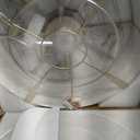 20" Boho Caged Ceiling Fan with Light, Gold Flush Mount Ceiling Fan Lights